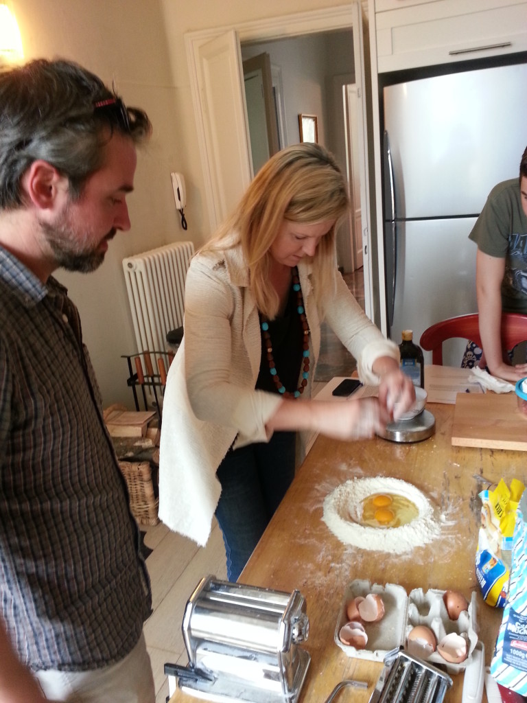 Making Pasta dough